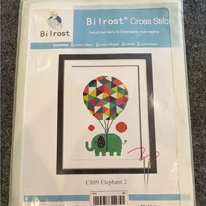 Bilrost Elephant2 #C889 Cross Stitch Kit New